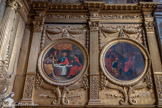 <center>La Collégiale Notre-Dame-des-Anges</center>Chapelle du Saint-Esprit. A droite saint Pierre reçoit les clefs et les disciples d'Emmaüs assistent à la fraction du pain.