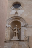 <center> Saint-Tropez. L'église Notre-Dame-de-l'Assomption </center> Saint Tropez en soldat romain.