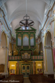 <center> Saint-Tropez. L'église Notre-Dame-de-l'Assomption </center> Orgue de 1870 : Slotz (menuisier) ; Schaff (menuisier).