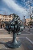 > <center> Saint-Tropez</center> Statue de Brigitte Bardot, réalisée par Milo Manara, offerte par la fondation Millon et inaugurée en 2017.