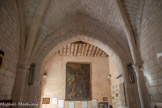 <center>Notre-Dame de la Galline</center>L'arc doubleau  brisé qui sépare l'abside du vestibule.