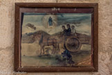 <center>Notre-Dame de la Galline</center>Un homme est renversé par une charrette. 1864.
