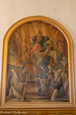 <center>La chapelle Notre-Dame d’aide ou la chapelle des pénitents.</center>Ce tableau du XVIIIe siècle, original et émouvant, représente l’Assomption de la Vierge emportée par des anges tandis que les pénitents prient autour du tombeau.
