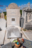 <center>Le cimetière </center>Tombeau de Jouan Nicola, compositeur de chanson. Il crée en 1925 le groupe La Ciamada nissarda qu'il présida jusqu'en 1960, premier groupe folklorique créé à Nice.