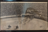<center>Musée Taurin à Béziers. </center>Corrida de la ré-inauguration des arènes de Béziers 29 mai 1921. Luis Freg, Saleri II, Limeño, Toros de Veragua.