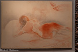 <center>Copie d'un Rubens copié d'un Léonard. 1979.</center>Étude préliminaire de Gala pour le tableau 100 000 vierges virtuelles réfléchies par un nombre de miroirs réels à déterminer par des étant donnés cybernétique. 1974
