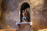 <center>Saint-Genis des Fontaines.</center>La Vierge à l'Enfant.