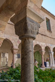 <center>Le cloître de Saint-Genis des Fontaines.</center>