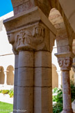 <center>Le cloître de Saint-Genis des Fontaines.</center>