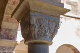 <center>Le cloître de Saint-Genis des Fontaines.</center>Adam et Eve.