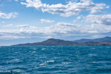 <center>« Navivoile » de Canet à Port-Vendres.</center>Le cap Béar avec le fort au sommet de la colline, Port-Vendres et un bout de Collioure.