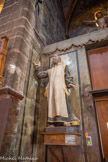 <center>Église Saint-Pierre de Prades</center>Statue de la chapelle de la Porte Latérale.