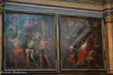 <center>Église Saint-Pierre de Prades</center>Quatre tableaux du  XVIIe, la Flagellation, le Couronnement d’épines,