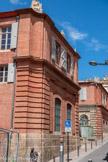 <center>Perpignan.</center>Quartier Saint Jacques, ancien quartier juif (en catalan le Call), sur la colline du « Puig Sant Jaume ».