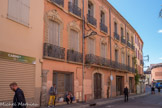 <center>Perpignan.</center>Quartier Saint Jacques, ancien quartier juif (en catalan le Call), sur la colline du « Puig Sant Jaume ».