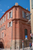 <center>Perpignan.</center>Quartier Saint Jacques, ancien quartier juif (en catalan le Call), sur la colline du « Puig Sant Jaume ».