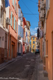 <center>Perpignan.</center>Quartier Saint Jacques, ancien quartier juif (en catalan le Call), sur la colline du « Puig Sant Jaume ».