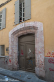 <center>Perpignan.</center>Quartier Saint Jacques, ancien quartier juif (en catalan le Call), sur la colline du « Puig Sant Jaume ».