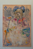 <center>Musée « Acentmètresducentredumonde » » </center>Gregory FORSTNER. PUDEUR. Huile sur lin,  2022