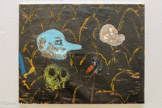 <center>Musée « Acentmètresducentredumonde » » </center>Cristina LAMA RUIZ
CONJURO
Huile sur lin, 73 x 92 cm, 2022