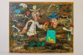 <center>Musée « Acentmètresducentredumonde » » </center>SANCHEZ MARTIN	
El PINTOR DE BODEGONES
Huile sur lin, 130 x 162 cm, 2022