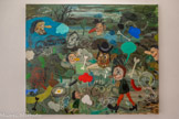 <center>Musée « Acentmètresducentredumonde » » </center>Matias SANCHEZ MARTIN
REPOBLADORES
Huile sur toile, 150 x 180 , 2022