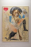 <center>Musée « Acentmètresducentredumonde » » </center>Gregory FORSTNER.
ROASTED HOT. Huile sur lin, 200 x 150 cm, 2022.