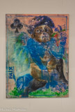 <center>Musée « Acentmètresducentredumonde » » </center>Gregory FORSTNER
PAIX
Huile sur lin, 160 x 120 cm, 2022
