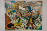 <center>Musée « Acentmètresducentredumonde » » </center>Matias SANCHEZ MARTIN
PINTOR Y PINTORA EN LA PLAYA. LOS DIAS FELICES. Huile sur lin, 130 x 162 cm, 2022
