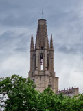 <center>Gérone.</center>Le clocher de l'église Saint-Félix.