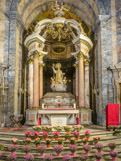 <center>Collégiale Saint-Félix.</center>Autel et sépulcre de Saint Narcisse dans la Chapelle de Saint Narcisse.