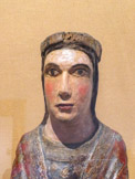 <center>Musée Art Roman.</center>Vierge , XII-XIIIe siècles.