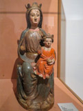 <center>Musée Art Roman.</center>Vierge. XVe. Eglise paroissiale d'Alp.