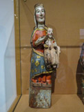 <center>Musée Art Roman.</center>Vierge.XIIIe. Pirineo Català