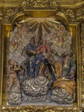 <center>La Cathédrale de Gérone.</center>Chapelle de Sainte Anne. Retable de Josep Barnoya, 1777.