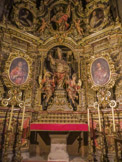 <center>La Cathédrale de Gérone.</center>Chapelle de Saint Narcisse. Peintre Antoni Viladomat, sculpteur Pau Costa. 1717-1737.