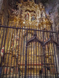 <center>La Cathédrale de Gérone.</center>Chapelle de Saint-Georges et Saint Dalmau. Sépulcre de Bernat de Rasey.