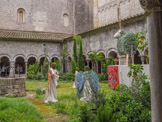 <center>La Cathédrale de Gérone.</center>Le cloître.