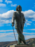 <center>Cadaqués.</center>Statue de Dali.