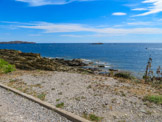 <center>Cadaqués.</center>A gauche, le Cap de Creus.