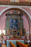 <center>Église Saint-Honorat et Notre-Dame-de-l’Assomption.</center>Donation du rosaire à sainte Catherine de Sienne et saint Dominique