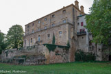 <center>Château de Peyrolles-en-Provence</center>En 1668, Louis XIV le cède à Henri de Forbin Maynier, baron d’Oppède. Son fils le vend dès 1681 à Antoine de Laurens, cadet d’une famille de parlementaires à Aix, capitaine aux armées du roi, grand Prévôt de Provence. Les Laurens marqueront profondément Peyrolles, notamment par leurs travaux d’urbanisme qui ne sont souvent pas du goût des Peyrollais. La tension est telle qu’en 1787, le dernier seigneur de Peyrolles, Marie-Marguerite de Laurens, préfère quitter Peyrolles. Pendant la Révolution, la population s’empare du domaine seigneurial, mais touche peu au château. La dame de Peyrolles récupérera ses biens en 1806. Après la mort de sa fille et seule héritière en 1813, le domaine est peu à peu morcelé. En 1863, la mairie en achète une partie et y emménage les écoles (qui y resteront jusqu’aux années 1960), divers particuliers, le reste.