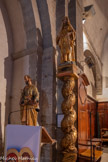 <center>Trans-en-Provence : église Saint-Victor.</center>Sainte Roseline et saint Joseph.
