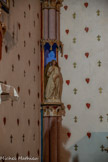 <center>Roquebrune-sur-Argens. </center>Chapelle de la Vierge. Aux quatre angles, un ange porte un phylactère.
