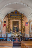 <center>Chapelle Sainte-Anne à Saint-Tropez.</center>Le choeur.