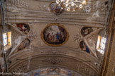 <center>Eglise du Gesù.</center>Dans les écoinçons, les quatre évangélistes. A gauche, St Matthieu et St Jean. A droite, St Marc et St Luc.