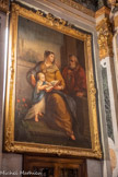 <center>Eglise ND de l'Annonciation. Chapelle Ste Rita.</center>Chapelle Notre-Dame-du-Mont-Carmel. Au mur des deux parois, deux scènes liées à la vie de la Vierge (N. Masset, 1854) : à gauche, sainte Anne, saint Joachim et Marie enfant.