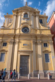 <center>Le Cours Saleya.</center>La chapelle de La Miséricorde dite des pénitents noirs, ancienne église Saint-Gaétan, est un lieu de culte catholique, situé sur le cours Saleya à Nice. Elle est considérée comme le chef-d’œuvre du baroque niçois.  17e s. Construction de la chapelle par l’architecte Bernard Vittone.