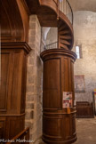 <center>L'abbaye Sainte-Marie-d'Arles-sur-Tech </center>Escalier permettant d'accéder à l'orgue.