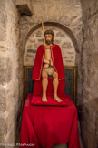 <center>L'abbaye Sainte-Marie-d'Arles-sur-Tech </center>Christ aux outrages assis (Ecce Homo).